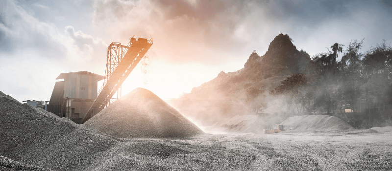 mining industry sunrise